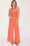 Load image into Gallery viewer, Basic Bae Full Size Ribbed Tank and Wide Leg Pants Set
