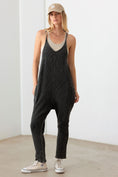 Load image into Gallery viewer, Le Lis Waffle Knit Side Pocket Jumpsuit
