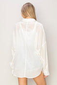 Load image into Gallery viewer, HYFVE Button Up Drop Shoulder Shirt
